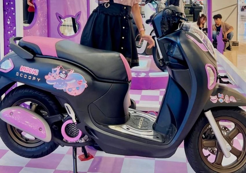 Bukan Sekadar Skutik, Scoopy Kuromi Tawarkan Gaya dan Eksklusivitas Bagi Pecintanya
