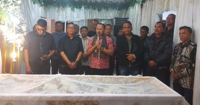 Kunjungan Sosial Kerumah Anggota PPSD Siahaan Medan, Anggota DPR RI Maruli Siahaan Sampaikan Doa