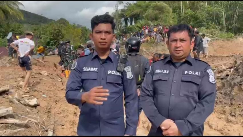 Dibawah Bayang-Bayang Histeris Korban Bencana, Bid Humas Polda Sumut Dari Tugas Peliputan Hingga Misi Kemanusiaan