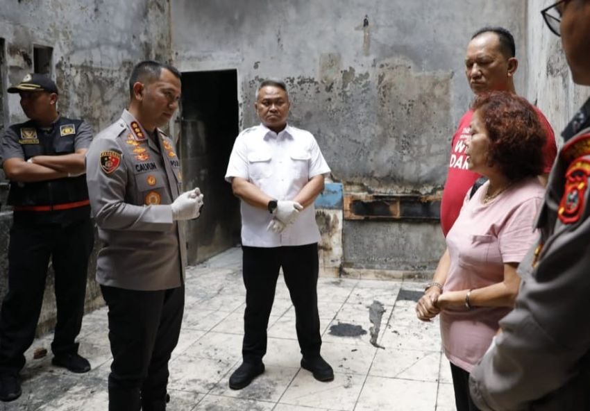 Polrestabes Medan Periksa 34 Saksi Kebakaran Hakim Khamazaro Waruwu