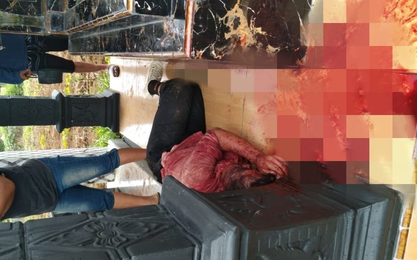 Ngeri! Mahasiswa Ditemukan Tergeletak Bersimbah Darah di Pekuburan Patumbak, Kepala Korban Dipenuhi Sejumlah Luka Bacok