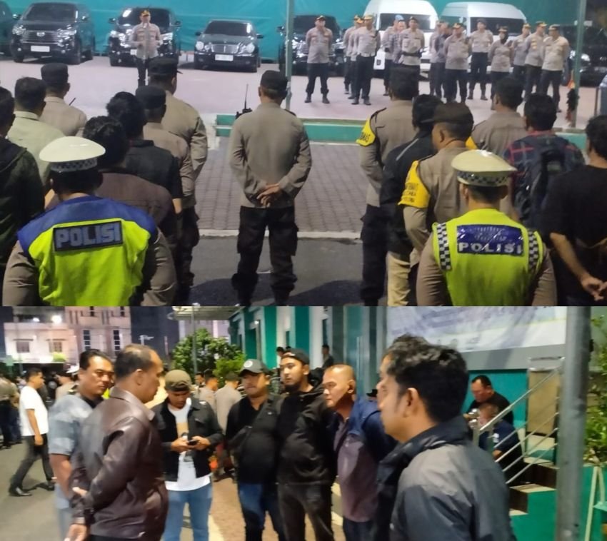 Malam-malam, Wakapolrestabes Medan Pimpin KRYD : Personel Diingatkan Bijak Dalam Menjalankan Tugas