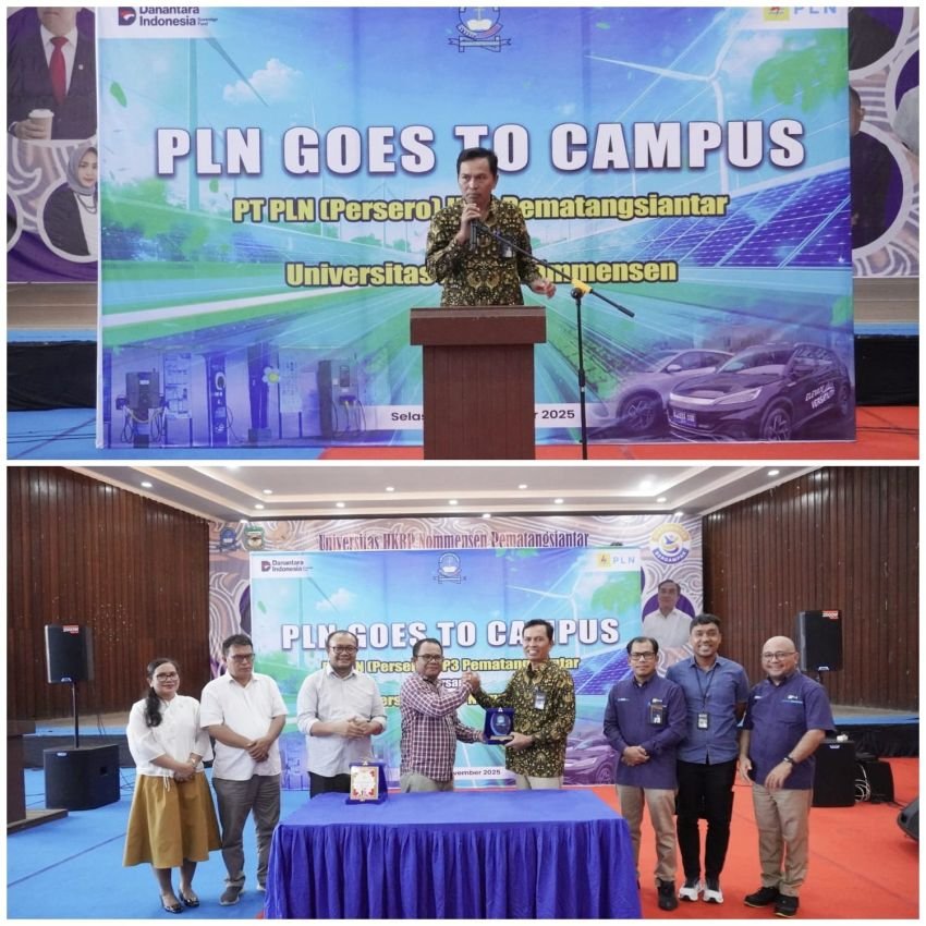 PLN UP3 Pematangsiantar Gelar &ldquo;PLN Goes to Campus&rdquo; di Universitas HKBP Nommensen