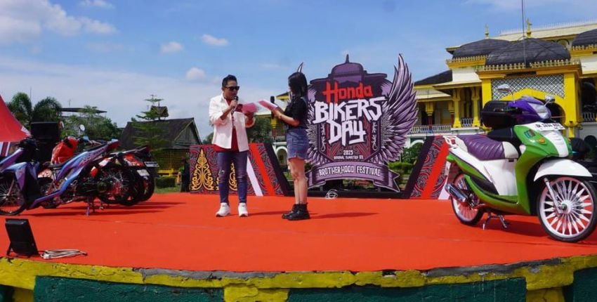 Ribuan Bikers Honda Padati HBD 2025 Regional Sumatera