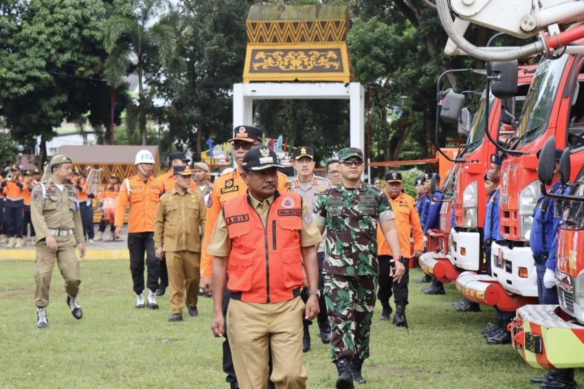 Wali Kota Binjai Pimpin Apel Siaga Bencana