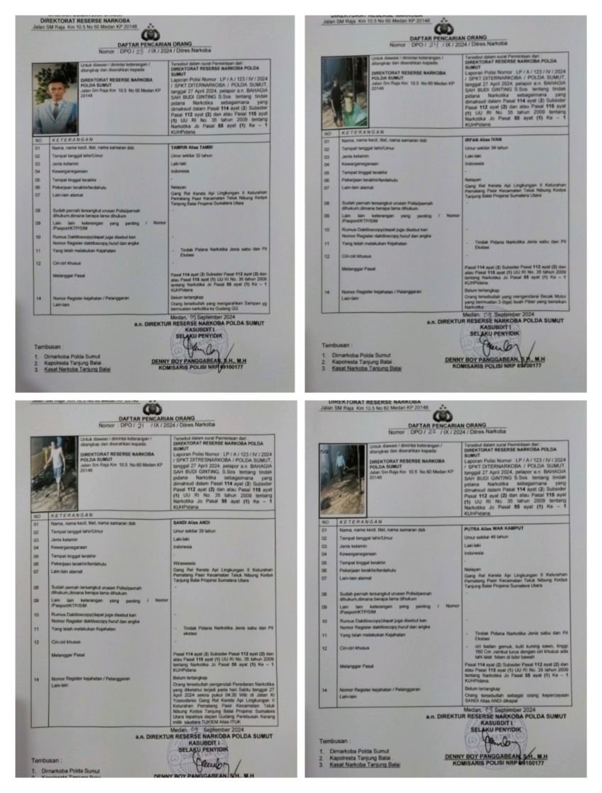 Tak Mampu Tangkap Para DPO, Para Praktisi Hukum Nilai Poldasu Tak Serius Berantas Narkoba