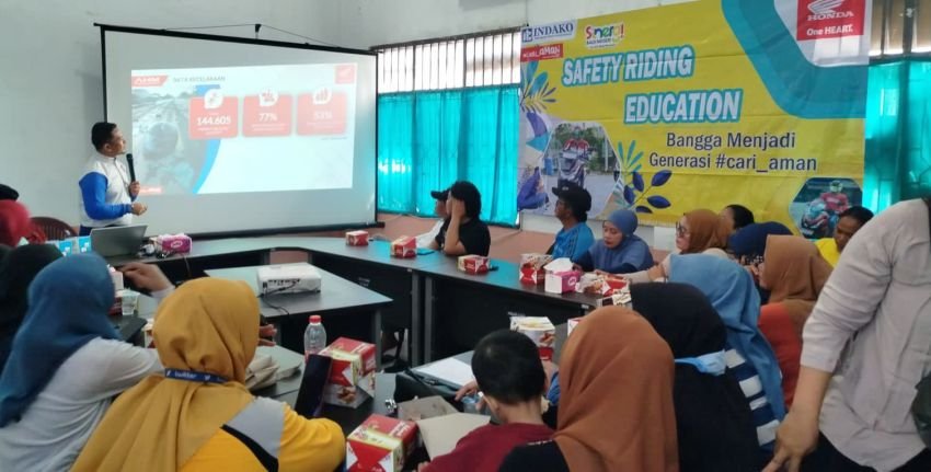 Honda Gaungkan Edukasi Cari Aman di Sekretariat IBM Pantai Johor