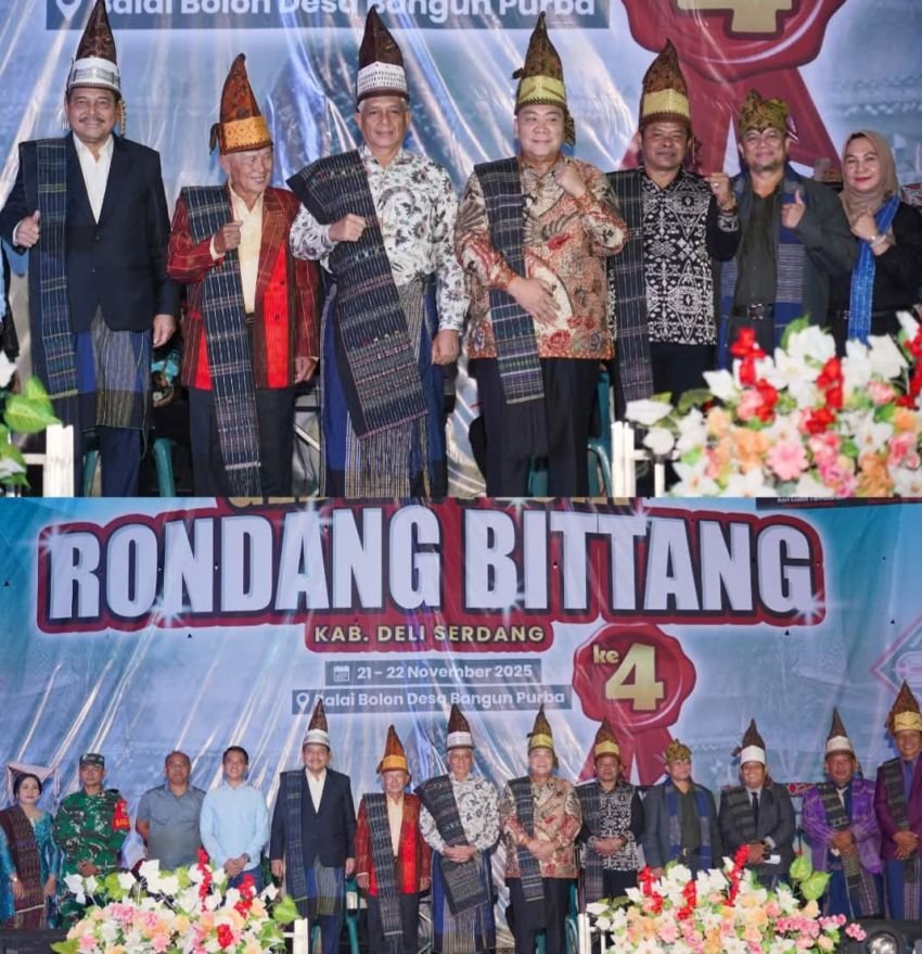 Wakil Ketua DPRD Deli Serdang Agustiawan Saragih Hadiri Pesta Rondang Bittang