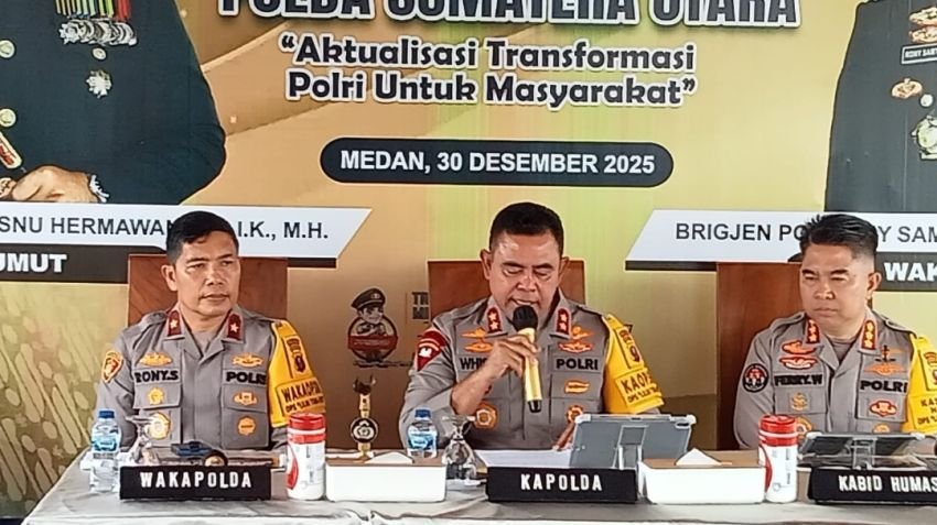 Saat Rilis Akhir Tahun 2025, Kapolda Sumut Kembali Perintahkan Sikat Habis Narkoba di Jermal 15-Target Sudah Ada