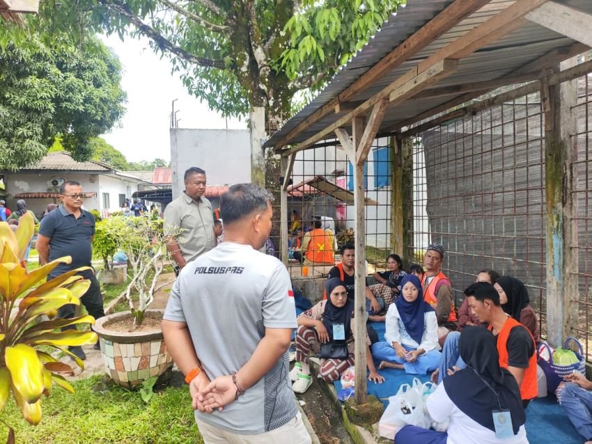 Pasca Bencana Alam, Lapas Sibolga Kembali Buka Layanan Kunjungan Keluarga WB