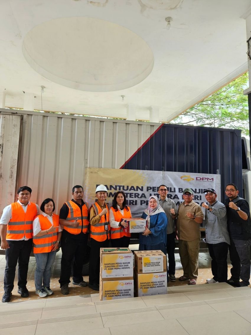 PT Dairi Prima Mineral Berikan Bantuan Untuk Korban Bencana Banjir Dan Longsor Sumut - Aceh