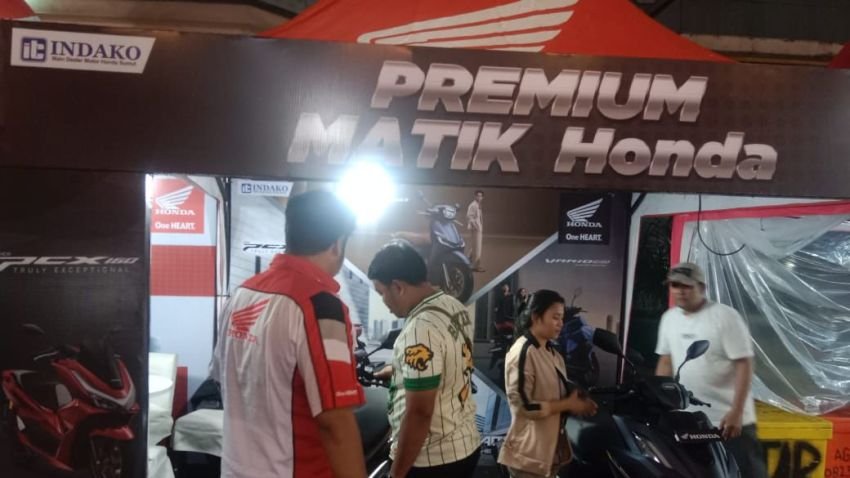 Premium Matic Honda Masih Semarak di Medan Mall, Pengunjung Antusias Coba Skutik Unggulan