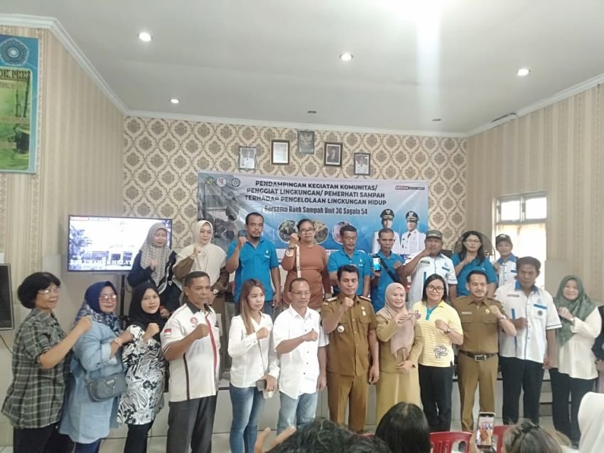 Sosialisasi Sampahmu Rejekimu di Kelurahan Helvetia Tengah Medan Helvetia