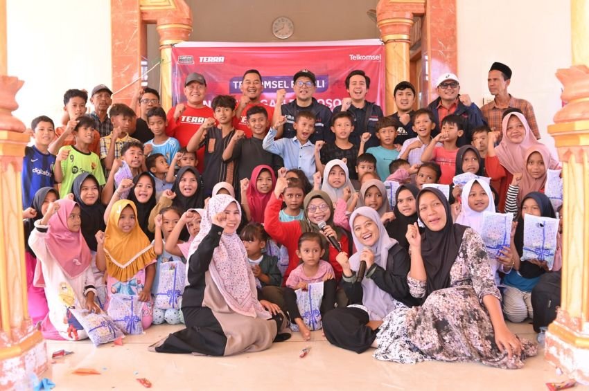 Lewat Dongeng, Telkomsel Hadirkan Pendampingan Psikososial bagi 2.000 Anak Terdampak Bencana di Sumatera