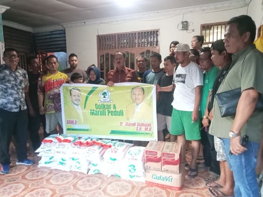 Partai Golkar Kembali Berikan Bantuan Korban Banjir, Anggota DPR RI Maruli Siahaan: Wujud Nyata Kepedulian, Masyarakat Tidak Berjuang Sendiri