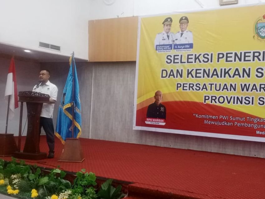Ketua PWI Sumut Dorong Wartawan Ikuti Diklat, dan Jaga Etika