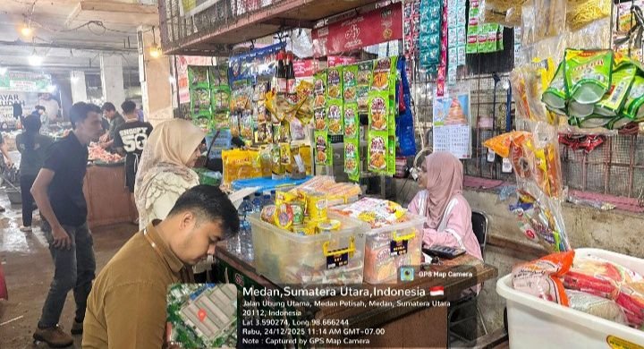 Kunjungi Pasar Tradisional dan Ritel Modern Kota Medan, Bulog: Pasokan Aman dan Harga Terkendali Jelang Nataru