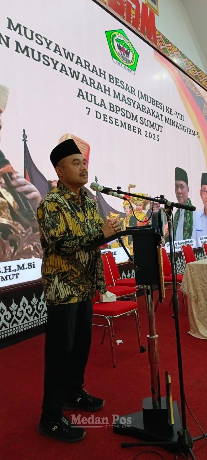 Farianda Putra Sinik Terpilih secara Aklamasi sebagai Ketua Umum BM-3 Sumut 2025-2030