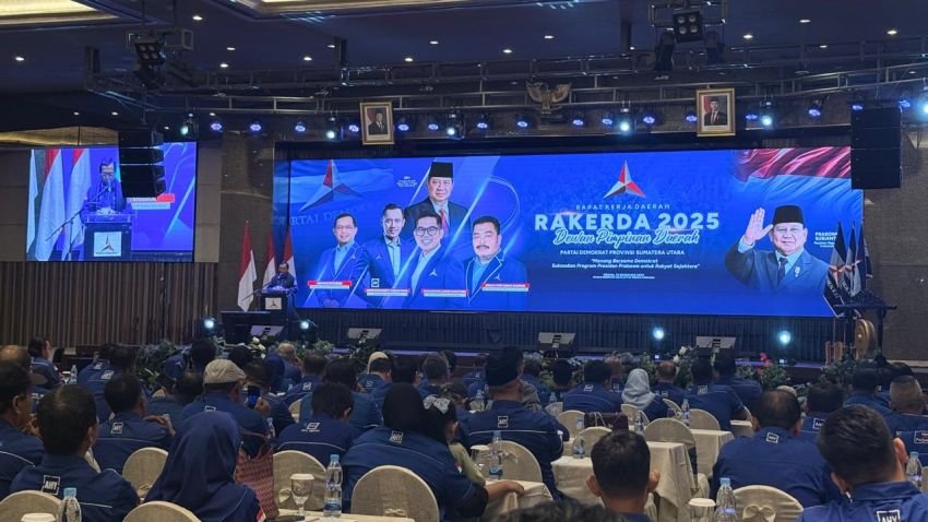 Rakerda Demokrat Sumut Jadi Ajang Konsolidasi Strategis, Herman Khaeron: Bukan Sekedar Seremonial