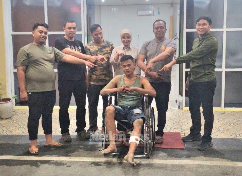 Residivis Spesialis Curanmor Curi Motor di Medan Tuntungan Ditembak Polisi