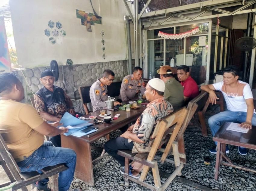 Kapolsek Medang Deras Imbau Waspadai Cuaca dan Kejahatan Jalanan