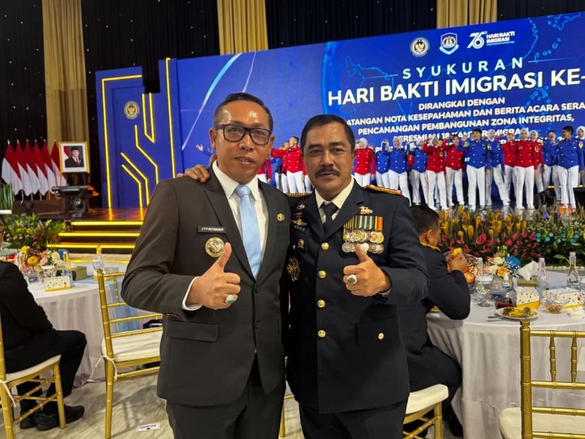 JTP Hadiri Syukuran Hari Bakti Imigrasi ke-76 dan Peresmian Kanim Kelas III Non TPI Taput