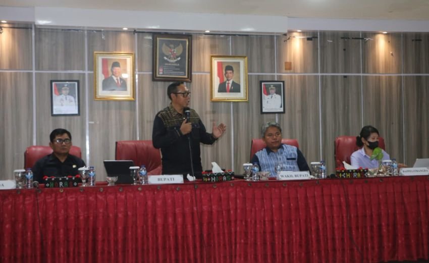 Bupati Taput Tekankan Penyeragaman Persepsi Arah Pembangunan serta Inovasi dan Kreativitas