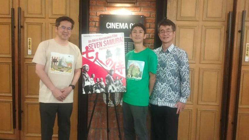 Sambut Japanese Film Festival 2025, Konjen Jepang di Medan Ajak Mitra Kerja Nonton Seven Samurai