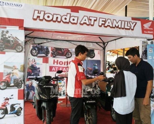 Honda AT Family Day Hadirkan Pengalaman Skutik Lengkap di Plaza Medan Fair