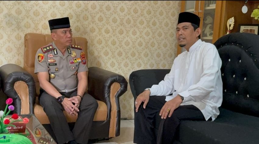 Silaturahmi Kapolres Binjai Dengan Ketua MUI