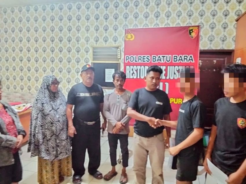 Proses Hukum Dua Anak Dibawah Umur, Pelaku Pencurian Handphone di Lima Puluh Dihentikan Setelah Dimaafkan Korbannya