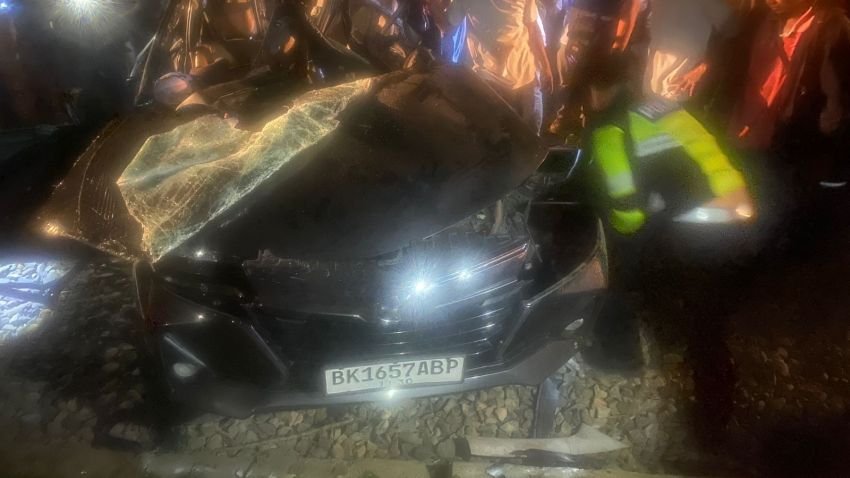 Avanza Tertabrak KA di tebing Tinggi, 9 Orang Tewas, Ditlantas Polda Sumut Fasilitasi Ambulans dan Pengawalan Jenazah Korban