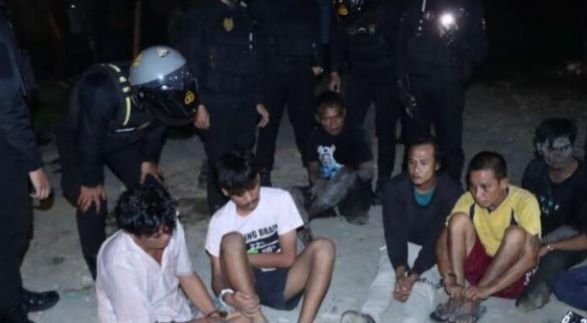 Lagi, Polrestabes Medan Seser Jermal 15 : 10 Pecandu Sabu Digulung