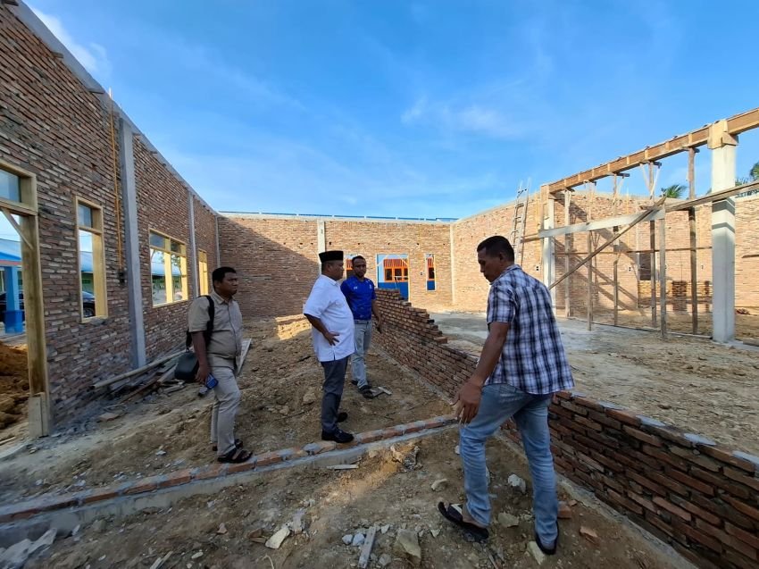 Sugiat Santoso Tinjau Pembangunan Dapur MBG Muhammadiyah di Tanjung Tiram