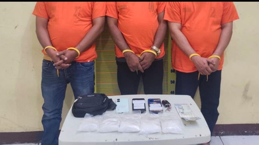 Timsus Ditresnarkoba Polda Sumut Gagalkan Peredaran 500 Gram Sabu, Tiga Pelaku Diamankan