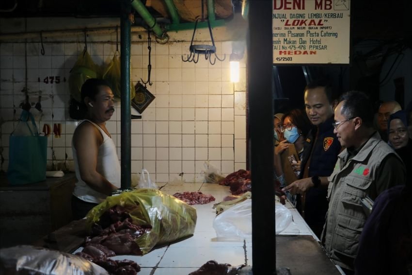 Satgas Pangan Polda Sumut Sidak Pasar, Cek Harga dan Stok Bahan Pokok