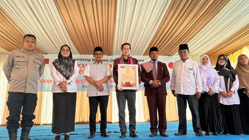 Jepang Resmikan Gedung Baru SDIT Sahabat Qur&rsquo;an Darussalam di Langkat