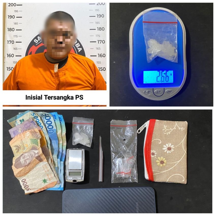 Satresnarkoba Polres Batu Bara Ringkus Pengedar Sabu di Petatal