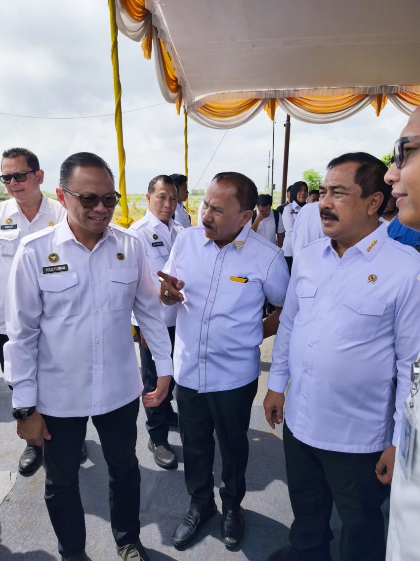 Tinjau Lapas Terbuka Kendal Bersama Menteri Imipas, Anggota Komisi XIII DPR RI Dr. Maruli Siahaan Apresiasi Program Agus Andrianto