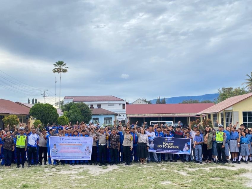 Kapolres Samosir : Pelajar Jadi Pelopor Keselamatan Berlalu Lintas