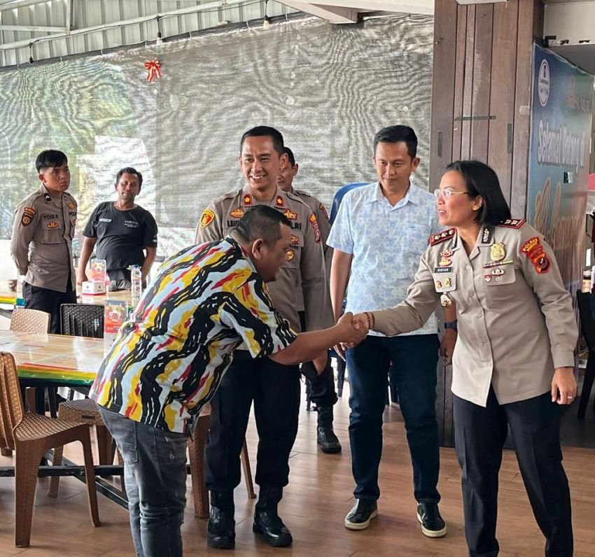 Kapolres AKBP Rina Tarigan Ajak Tokoh Pemuda Kawal Kamtibmas di Samosir