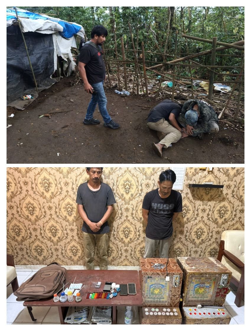Intel Kodim 0204/DS Sapu Bersih Barak Judi Dan Narkoba Milik &ldquo;DS&rdquo;Di Sibolangit, 2 Pemuda, Narkoba Dan Mesin Judi Diangkut