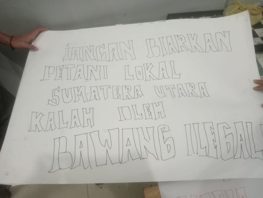 Petani Sumut Melawan, Desak Hentikan Bawang Impor Ilegal