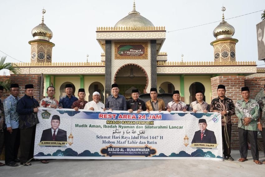 Kick off Masjid Ramah Pemudik, Kemenag Sumut Siapkan 281 Masjid Buka 24 Jam