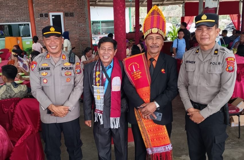 Pos Pantau Ops Ketupat Toba Kawal Pelantikan PPTSB Sergai di Pantai Pondok Permai