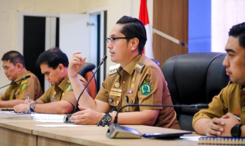 Jelang Idul Fitri, Rico Waas Pimpin Rapat Koordinasi Trantibum Pastikan Keamanan Kota Medan