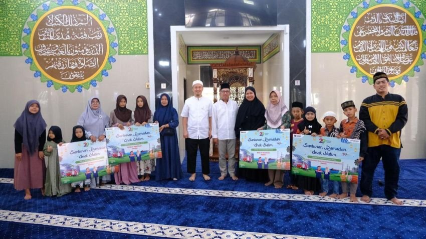 Pertamina Patra Niaga Sumbagut Peringati Nuzulul Qur&rsquo;an dan Santuni Anak Yatim
