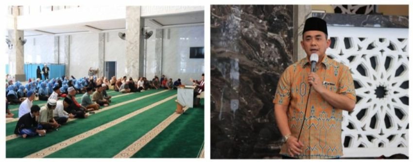 Sekretaris Daerah Kota Binjai Hadiri Safari Ramadhan