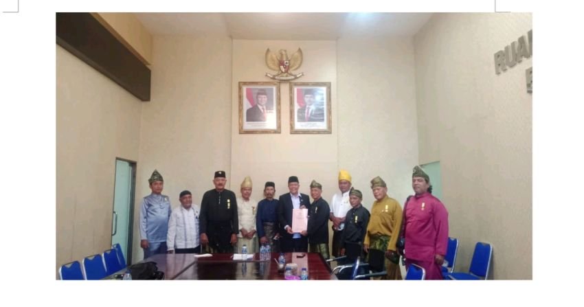 Majelis Kedatukan Melayu Audensi ke DPRD Batu Bara