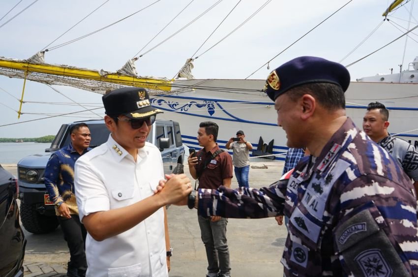 KRI Bima Suci Tiba di Belawan, Rico Waas Siap Kenalkan Potensi Kota Medan ke Mata Dunia